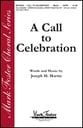 A Call to Celebration SATB choral sheet music cover